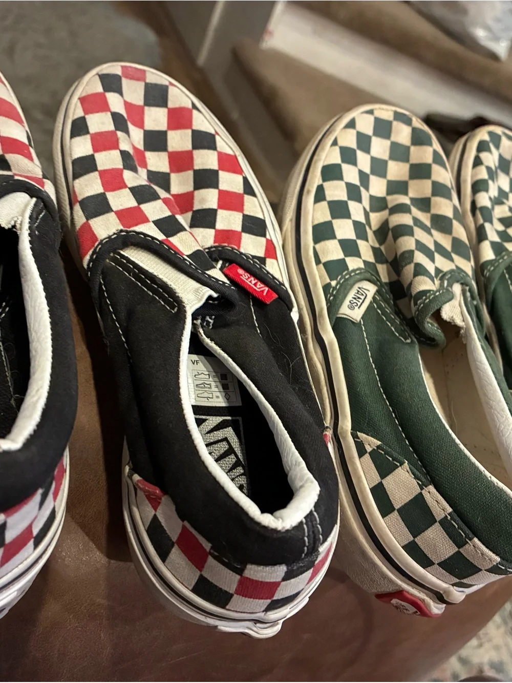 Sneakers Toddler Red Checkerboard Vans Red Checkered Kids Red And White Vans Vans Old Skool Athletic Shoes  Checkerboard Red/White Men's Women's Medium